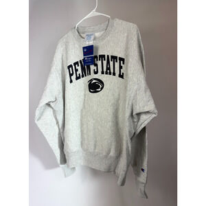 Champion Penn State Reverse Weave Sweatshirt Men's Large NWT